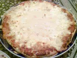 Recette Pizza tomate chèvre mozza & emmental