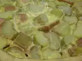 Recette Tarte à la rhubarbe légère