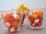 Recette Salade fraicheur {fêta, melon, pastéque & coriandre fraiche}