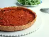 Recette Tarte à la crème de tomates & emmental