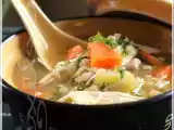 Recette Soupe réconfortante à l'orge et au poulet