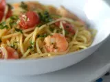 Recette Spaghettis aux scampis