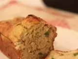 Recette Cake salé aux morceaux de saumon et poivron vert