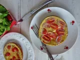 Recette Minis clafoutis aux tomates cerises et fromage de brebis (sans gluten)