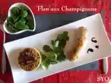 Recette Authentiques petits flans aux champignons pour boudin blanc forestier
