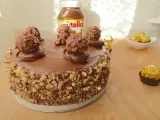 Recette Ferrero rocher cake