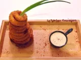 Recette Onions rings sauce chipotle aïoli