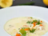 Recette Soupe grecque à l’avgolemono {poulet & citron}