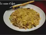 Recette Omelette asiatique