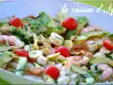 Recette Salade avocat crevettes pomélo