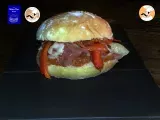 Recette Burger django au chili con carne