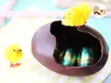 Recette Oeufs en chocolat de pâques