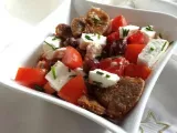Recette Salade figues, tomates et chèvre
