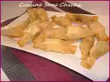 Recette Bonbons croustillants au fromage de chèvre.