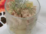 Recette Verrine façon salade de pommes de terre