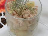 Recette Verrine façon salade de pommes de terre