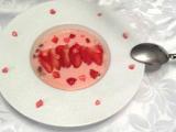 Recette Velouté pralines roses et fraises