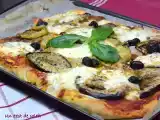 Recette Pizza aux légumes de saison