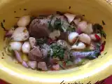 Recette Daurade marinée, gingembre, citron et piment