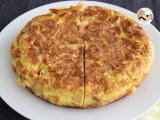 Recette Tortilla espagnole pommes de terre et oignons