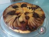 Recette Gâteau renversé poire chocolat