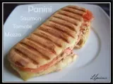 Recette Panini au saumon fumé