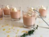 Recette Panacotta tomates et chantilly au thym