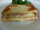Recette Croque-cake jambon fromage
