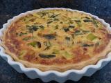 Recette Quiche aux poireaux, pâte brisée maison au curry