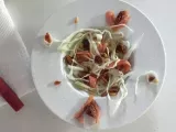 Recette Salade de chou au saumon fumé