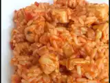 Recette Riz à la tomate & poulet au cookéo