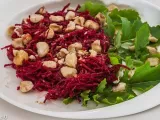 Recette Salade de betterave crue aux noisettes