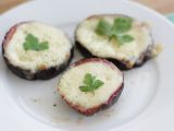 Recette Mini pizzas d'aubergine