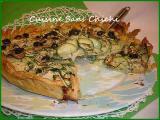 Recette Tarte aux courgettes et camembert