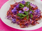 Recette Salade de chou rouge, radis noir et carottes