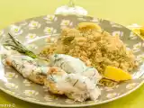 Recette Brochettes de poulet sauce yaourt