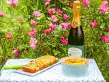 Recette Cake au chorizo et petits pois