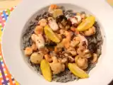 Recette Salade de pâtes à l'encre de seiche