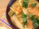 Recette Soupe aux inspirations asiatique.