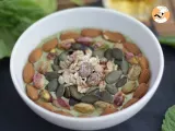 Recette Smoothie bowl kiwi menthe pousses d'épinards