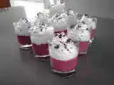 Recette Verrines à la mousse de betterave et chèvre frais