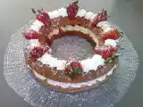 Recette Couronne de fraises à la chantilly