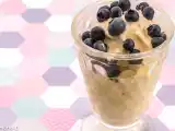 Recette Glace au mascarpone, à l'amaretto et aux myrtilles