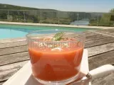 Recette Soupe froide tomate, pastèque, menthe avec ou sans feta