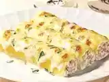 Recette Cannellonis au fromage de chèvre et aux aubergines
