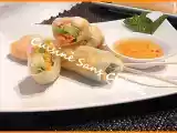 Recette Rouleaux de printemps, avocat, carotte, crevette