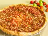 Recette Tarte aux tomates, pesto et pécorino