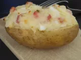 Recette Pommes de terre farcies aux lardons & fromage