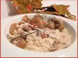 Recette Risotto aux sanguins.