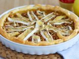 Recette Tarte au camembert et aux pommes